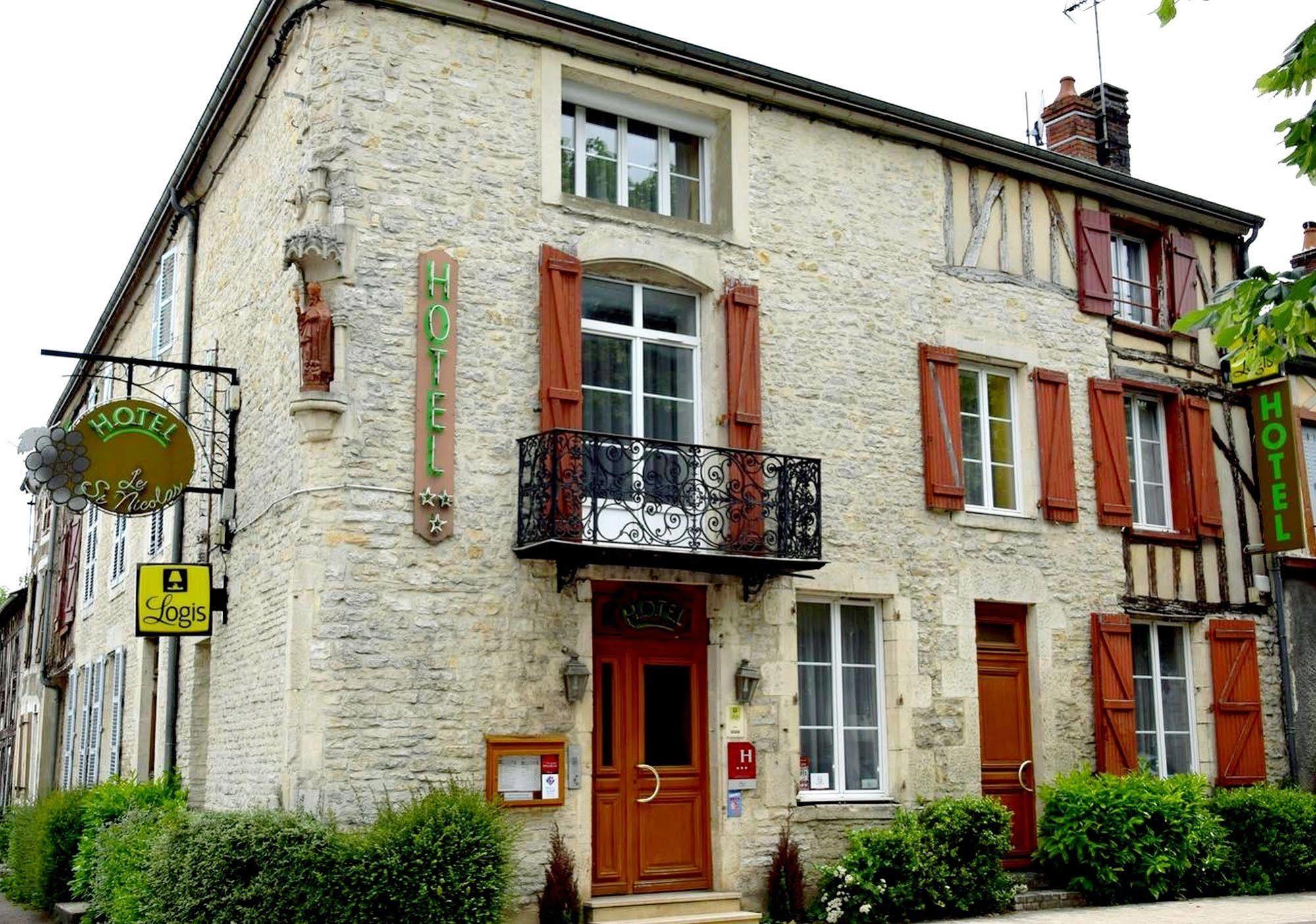 Logis Le Saint Nicolas Bar-sur-Aube Εξωτερικό φωτογραφία